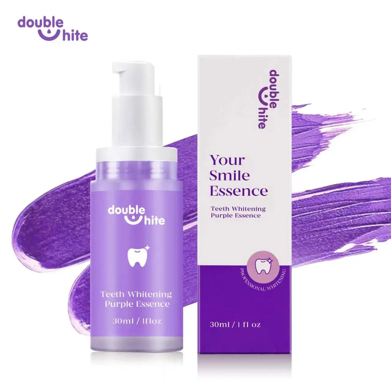 Purple Toothpaste, Color Corector Serum,Stain Removing ,Sensitive teeth toothpaste Oral Gentle instant teeth whitning