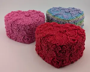 Rose Heart Valentine Box – PLA Candy & Keepsake Holder