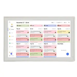 Comix 21.5 Inch Smart Family Digital Calendar Wall Planner with Touchscreen Chore Chart, No Subscription, Sync Google/Apple Calendar