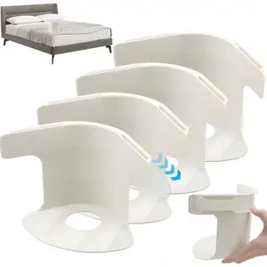 4pcs Durable Bed Sheet Fasteners, Non-Slip Safety Sheets Straps, Fits All Bed Sizes, Easy Installation, Secure Hold, Long-Lasting Clips, Sheet Grippers Straps, Bedsheet Clip