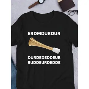 Humorous Door Stopper ERDMDURDURUDURD Meme Shirt Unisex Ironic Weirdcore Clothing Gift Soft SkinFriendly Unhinged Cursed Casual Tee