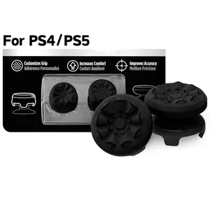FPS Thumbstick For PS5/PS4, Precision, Anti slip, FPS game, Aim boost, Comfort, 1 High-Rise & 1 Mid-Rise, Controller/Gamepad/Playstation/4/5/Xbox accessories