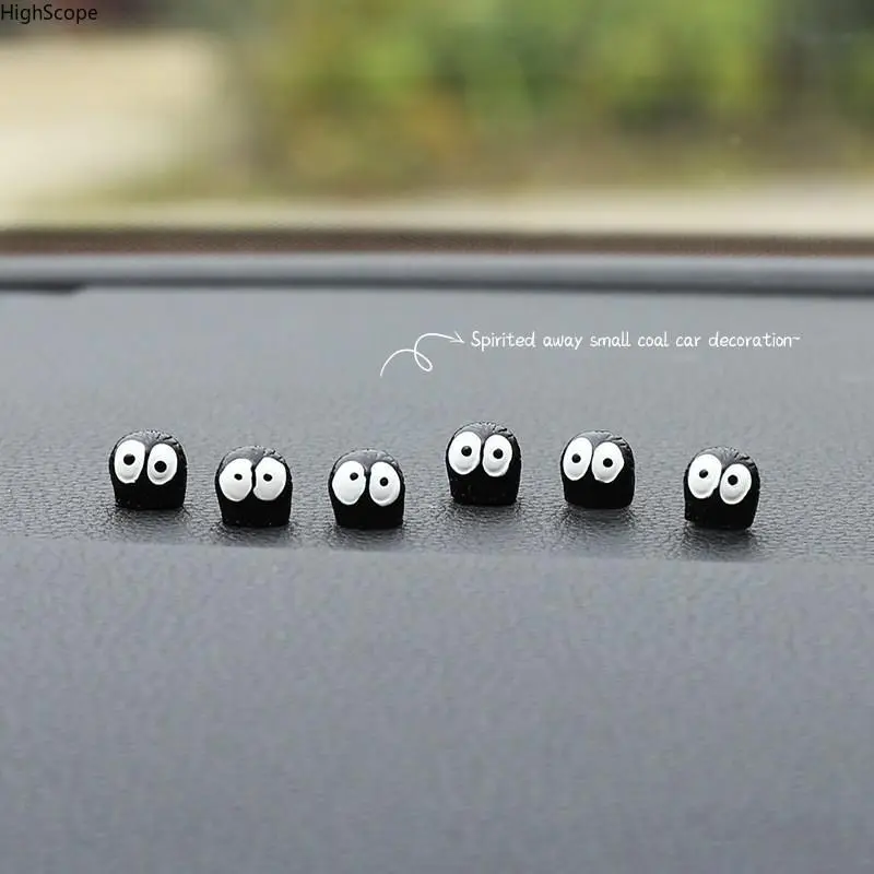 10/20PCS Black Ball Car Charm, Rearview Mirror Hanging Decor, Cars Accessories, Car Decoration