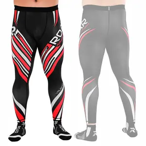 ROAR-INT Men's Valerio No-Gi Grappling Compression Yoga Pants – Spats for MMA, BJJ & Workouts