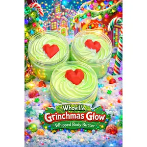 Grinchmas glow whipped body butter