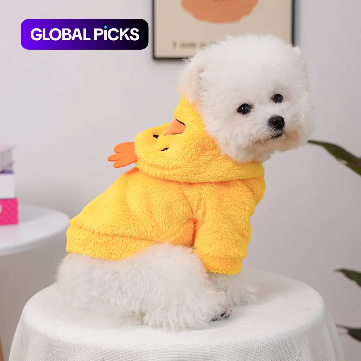 Short Flannel Dog Costume for Small Dogs, Autumn & Winter Thick Warm Coat for Puppy Teddy Bichon Pomeranian, Pet Clothing #GLOBAL PICKS