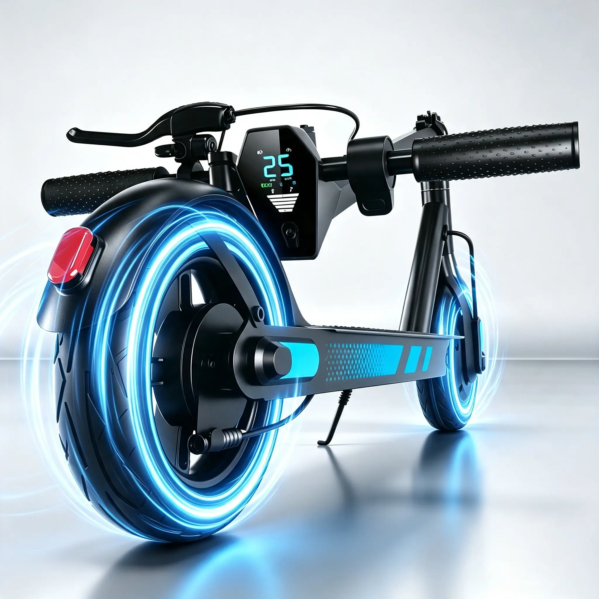 Portable Electric Scooter for Adults, 500W Motor with 21 MPH & 28 mi Range, Foldable Design for Compact Fit and Small Folding Size, 10-Inch Tubeless Tires, App & Cruise Control for Urban Commuting