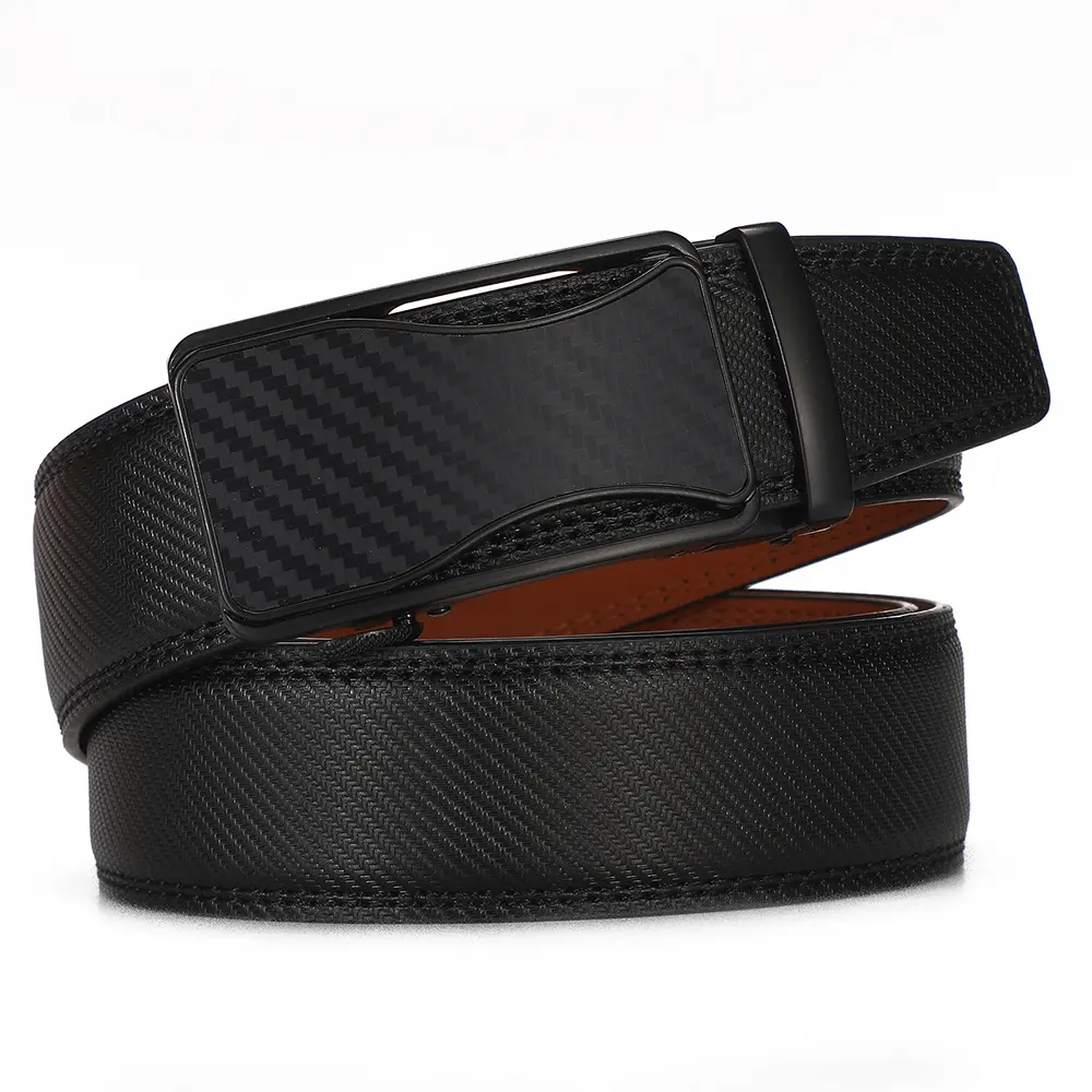 SPS 243 black buckle belt with black thr