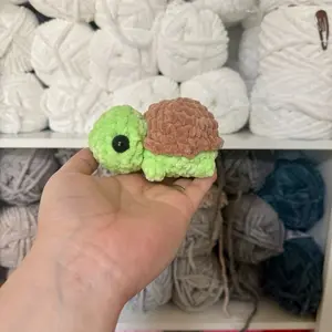Mini Turtle Handmade Crochet Plushie