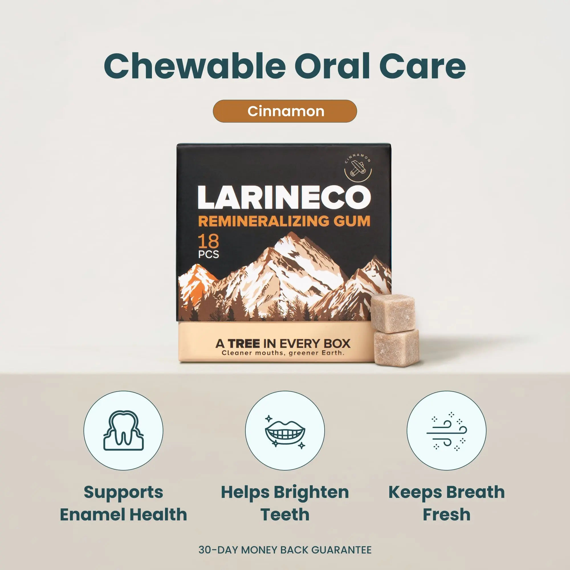 Cinnamon Remineralizing Gum