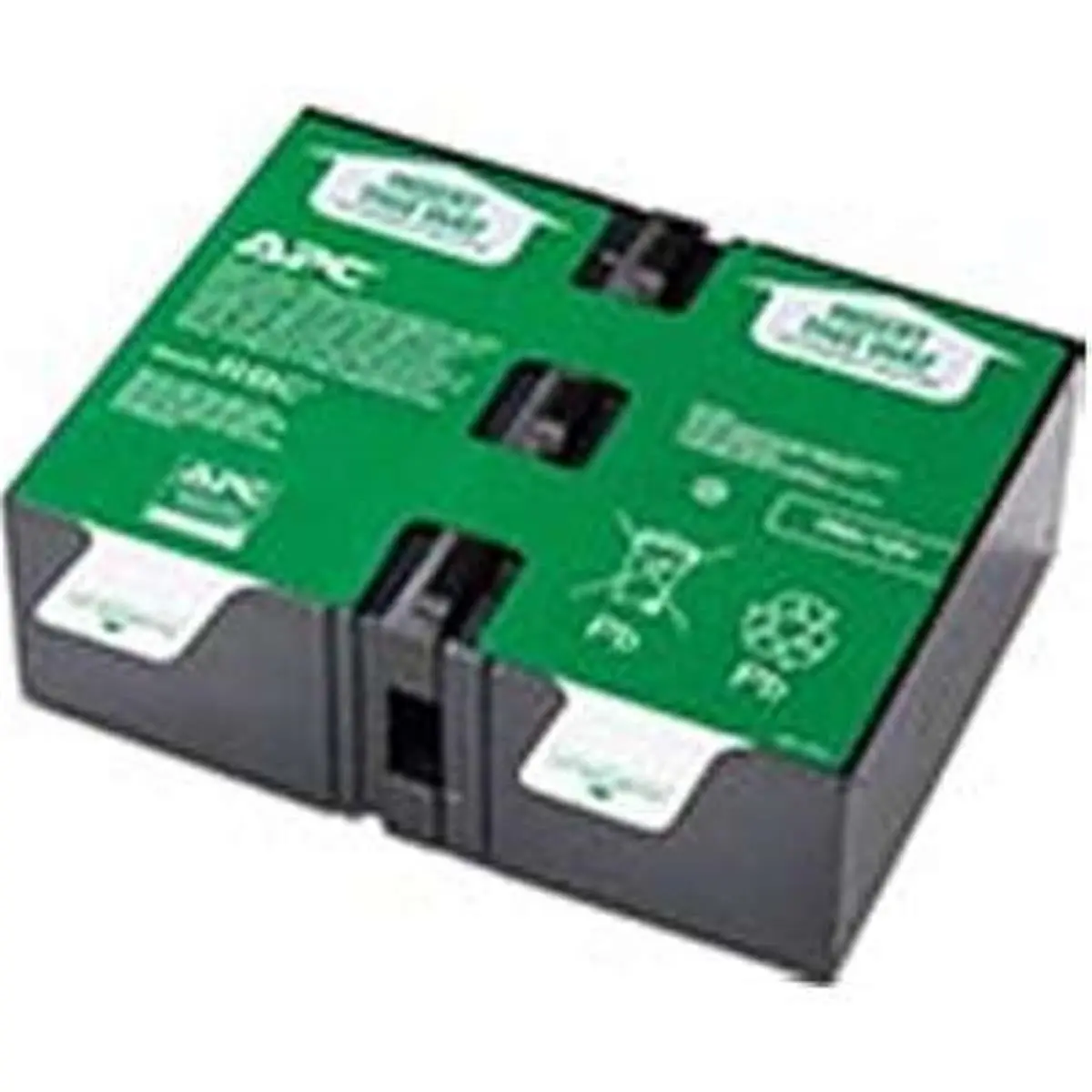 APC by Schneider Electric Replacement Battery Cartridge No. 123 for UPS, Sealed Lead Acid, Hot Swappable, Spill-proof, Maintenance-Free, Green Compliant (RoHS, REACH), Yes