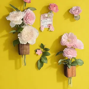 Collectible refrigerator magnets that allow you to build a unique display on your fridge door and share your collections with others