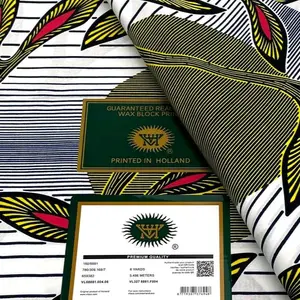 Authentic African Print 6yards 100%