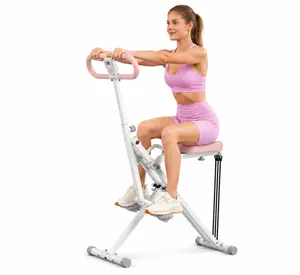 Adjustable Resistance Foldable Squat Machine - Glute & Leg Training, 350 lbs Capacity, Rowing Function, At-Home Exercise Equipment, Fast USA Shipping (Ideal for Home & Outdoor Workouts)