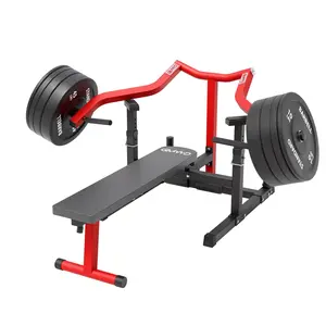 Chest Press Machine 1050LBS Adjustable Flat Incline Bench for Chest AB Workouts Shoulder Home Gym Equipment V1 Weight Training Strength Training