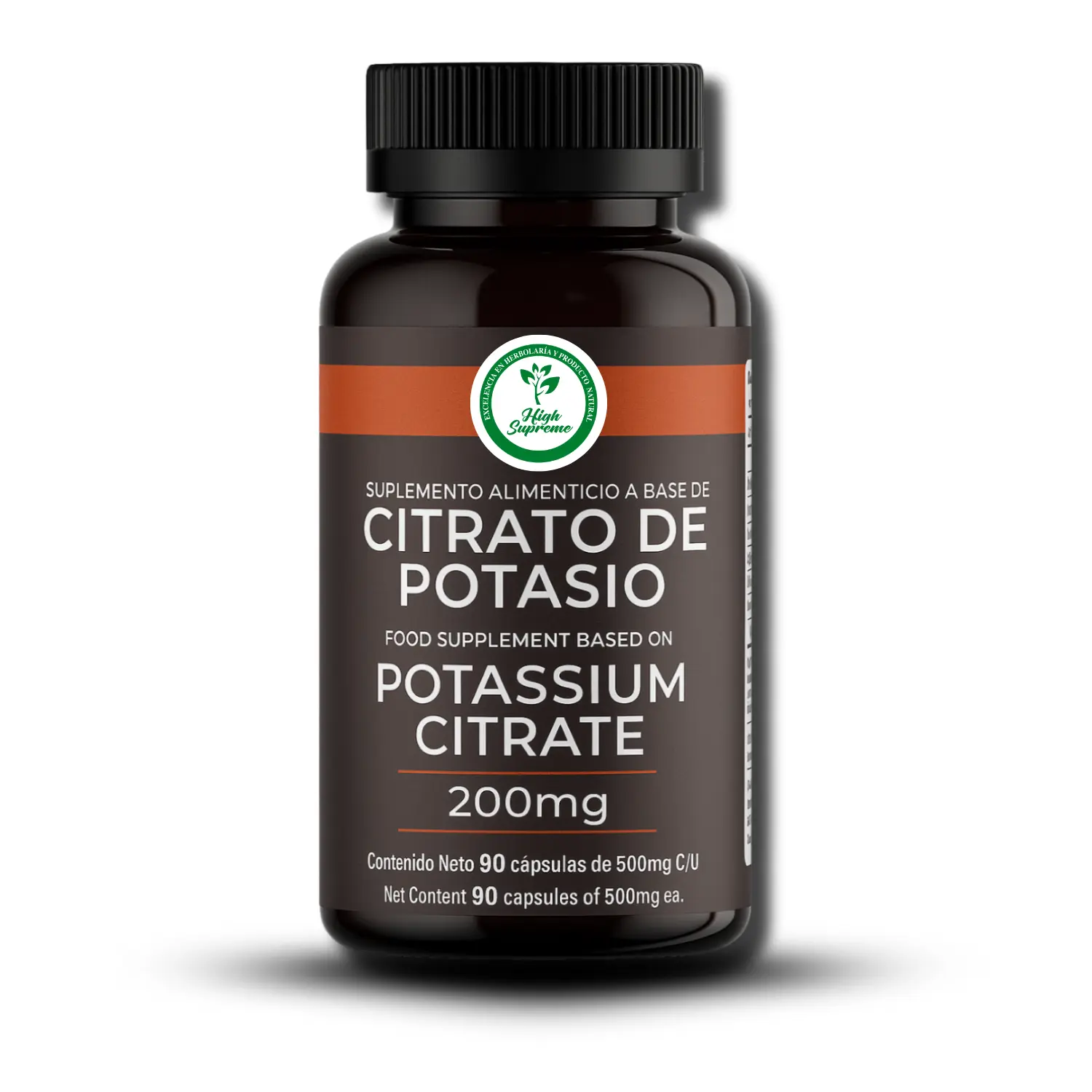Potassium Citrate + Turmeric Supplement – 1500 mg per Serving – Electrolyte Balance & Joint Support – 90 Capsules – with 65.5 mg Potassium Citrate & 69.5 mg Turmeric Extract – Gluten-Free, Non-GMO,