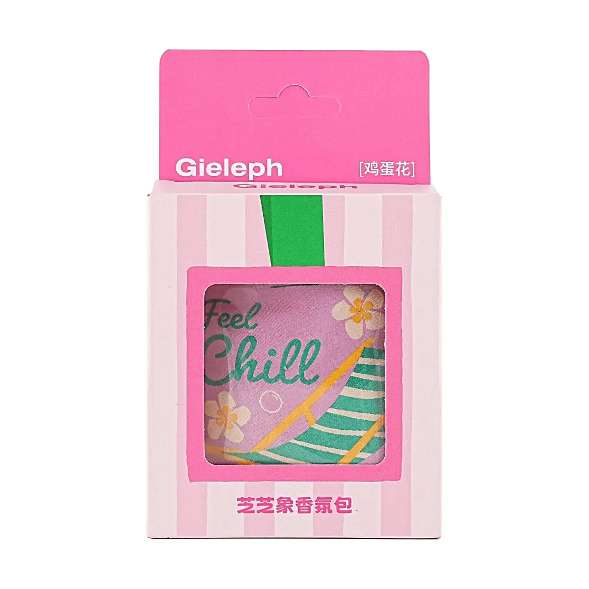 Gieleph LETO Frangipani Scented Sachets - Natural Botanical Fragrance Bags for Wardrobe, Drawer, Car - Long Lasting Aroma