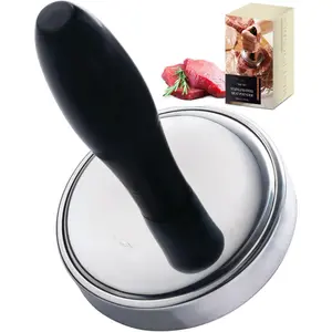 Meat Pounder Flattener, Easy-Grip Meat Tenderizer, Stainless Steel Meat Mallet for Cooking, Meat Hammer, Chicken Tenderizer, Meat Smasher Utensil, Kitchen Mallet, Meat Masher Tool