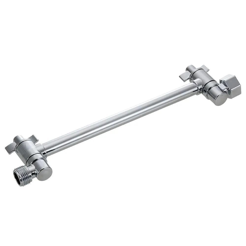 Adjustable Shower Arm Extension, 11-Inch Long, Durable & Flexible Design, Easy Install, Shower Arm Installation for Bathroom Fixtures & Accessories, Reliability