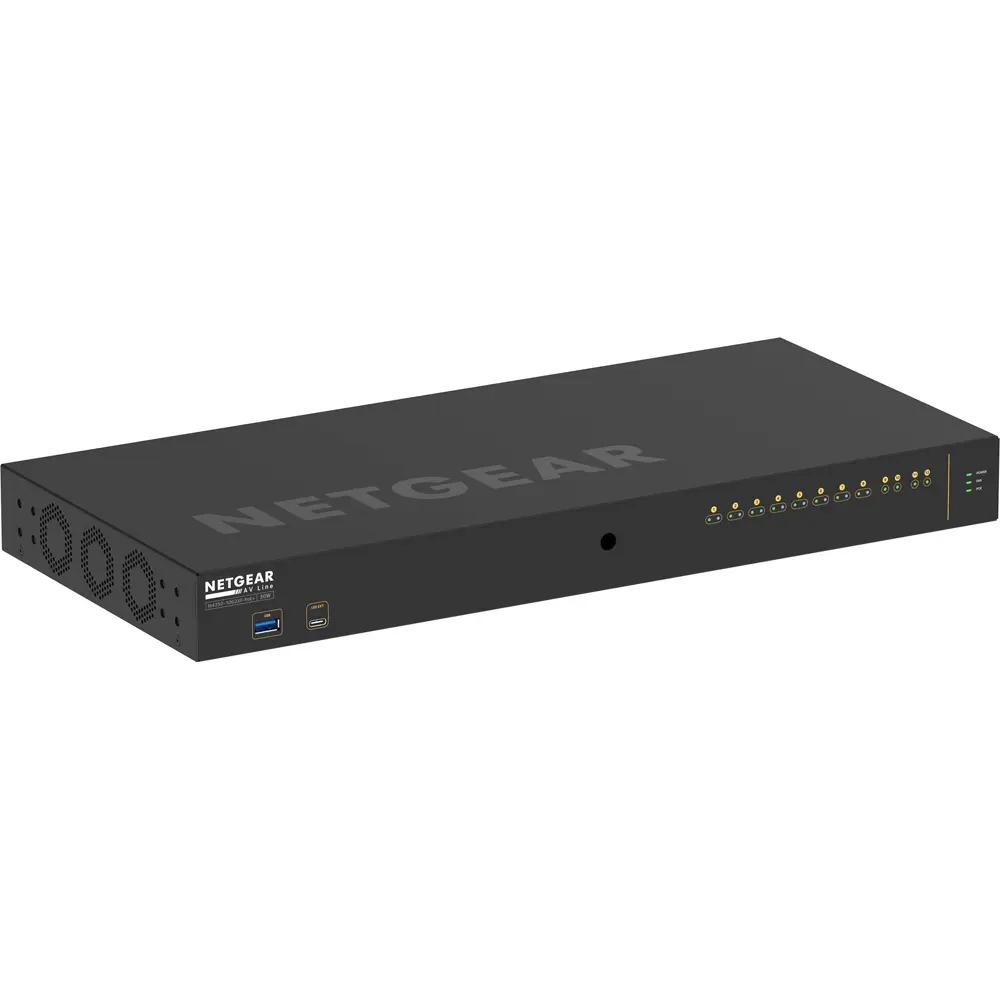 NETGEAR AV Line M4250 GSM4212PX Managed AV Switch - 8-Port Gigabit, PoE+ Compliant, 240W, with SFP (for Computers & Office Network Components)