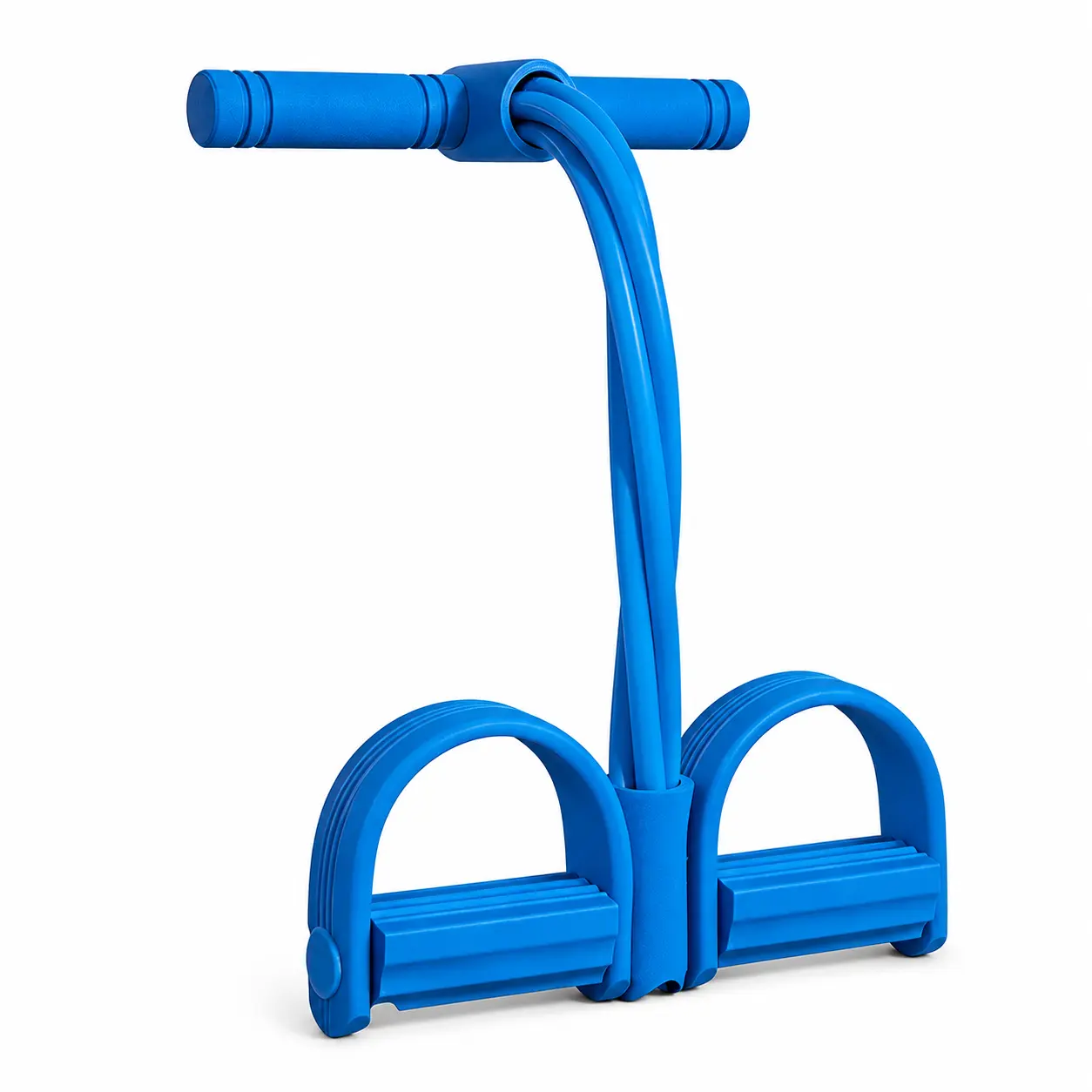 Portable Pedal Resistance Band Trainer for Arms, Core and Home Fitness Workouts