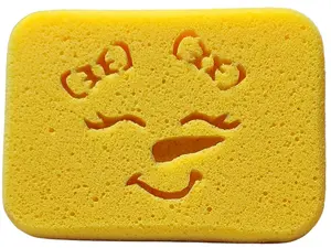 Snowman Lady with Bows, Relaxing ASMR Squeeze Pad, CleanTok, SpongeTok Squeeze Sponge, Suds making Sponge, ASMR  Squeezing Foam making sponge, Gift Idea, CleanTok tool,SpongeTok, Made in the USA