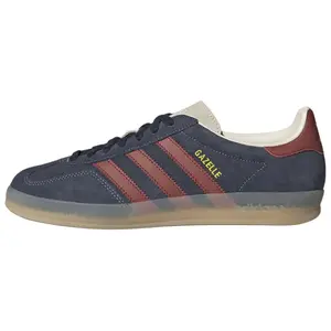 Adidas Gazelle Indoor Legend Ink Prlvd Ruby Men's Retro Suede Sneakers Comfortable Everyday Wear
