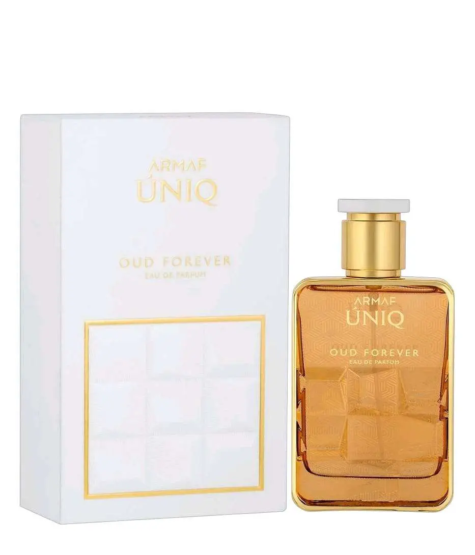 Armaf UNIQ Oud Forever Oud Eau De Parfum For Men, 3.4 Oz - Intense Floral Scent, Fragrance That Starts With A, Single Item