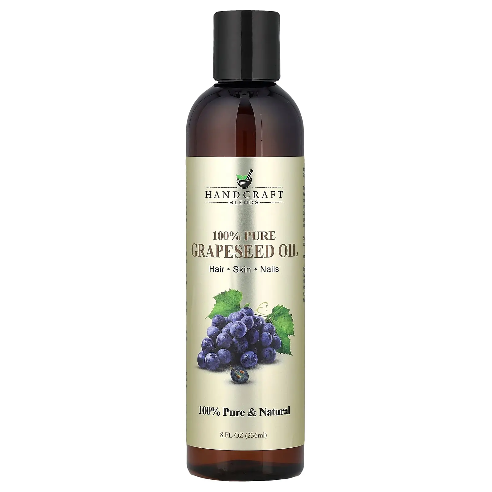 Handcraft Blends 100% Pure Grapeseed Oil, 8 fl oz (236 ml)