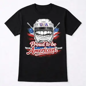 USA Hockey Gold Medal T-Shirt (black)