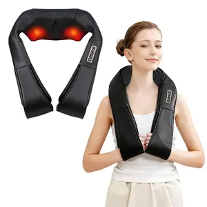 Shiatsu Back and Neck Massager, Back Massager Deep Tissue Kneading Neck and Shoulder Massage with Heat,Relief and Relaxation, - Perfect Gifts for Mother’s Day, Father’s Day, Birthdays, and Christmas