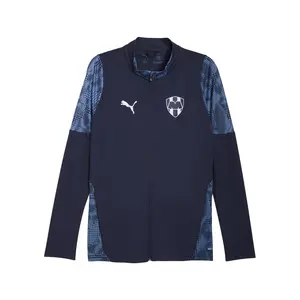 PUMA Mens C.F. Monterrey Quarter Zip Jacket Soccer Cleats  - Blue