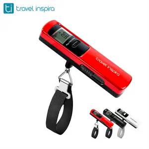 travel inspira Luggage Scale Battery-Free, Portable Handheld Digital Suitcase Weight，Scale for for Travel Accessories, 110lbs/50k