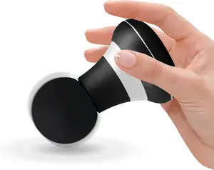 Powerful 2.0in*4.5in Handheld Massager with 6 Vibrating Modes, Lightweight Design, Ideal for Shoulder, Neck & Back Massage Gift  Black Daily Comfort