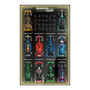 【Car Not Included】Display Wallboard for Speed Champions Ultimate Collector's Pack, Wall Mount for Collectible  Model Car Kit  Space-Saving Easy Assembly Creative Home Decor