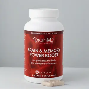 BrainMD- Brain & Memory Power Boost | Support Healthy Brain and Memory Performance -120Capsules