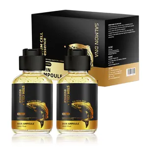 Salmon DNA Serum 2 Pcs [Buy 2 Get 1 FREE-Mixed Salmon Series May Vary], PDRN Peptide Lifting Serum Microneedling, Anti Aging Wrinkle Scar Removal Hydrating Serum for Smooth Rejuvenated Skin, Soothing Restore Sensitive