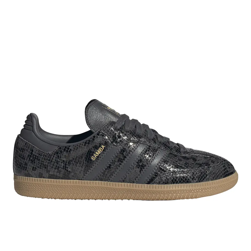 adidas Womens Samba Og Sneakers Shoes Casual - Black