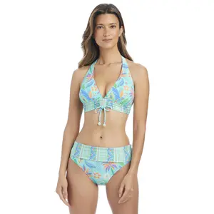 Summer Solstice Halter Swim Top