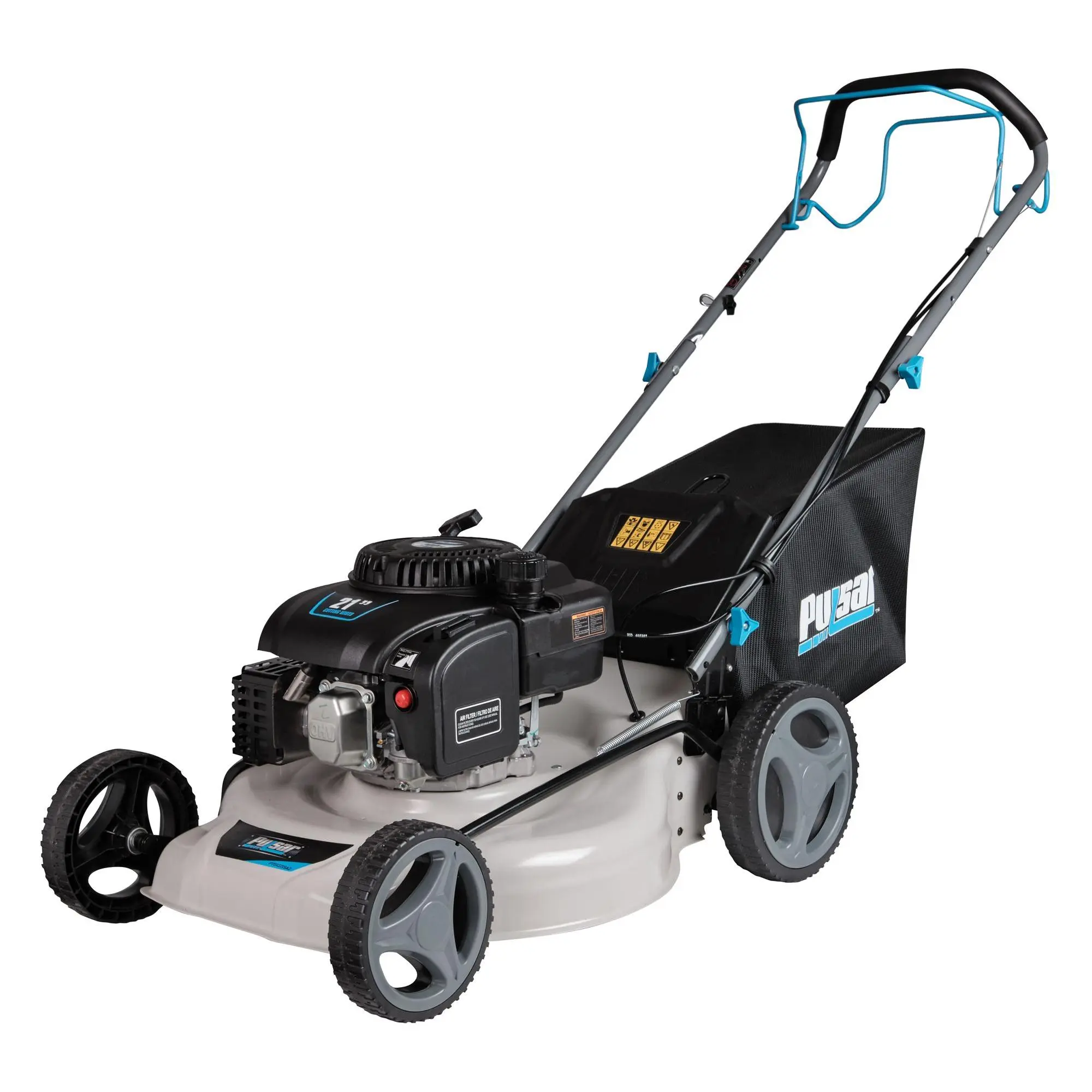 Pulsar 21" Cutting Path Self-Propelled 3-in-1 L awn Mower Pulsar 21" Cutting Path Self-Propelled 3-in-1 L awn Mower