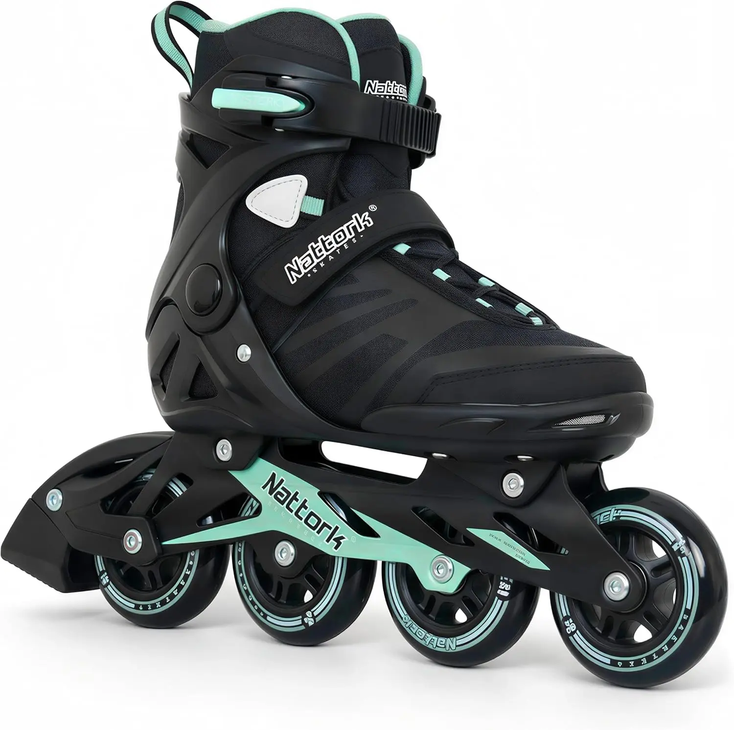 Professional Adult Fitness Inline Rollerblades for Men Women, Aluminum Alloy Frame ABEC-7 Bearings PU Wheels Breathable Mesh Lining, Indoor Outdoor Street Skating Workout Sports Equipment, Ideal Birthday Holiday Gift