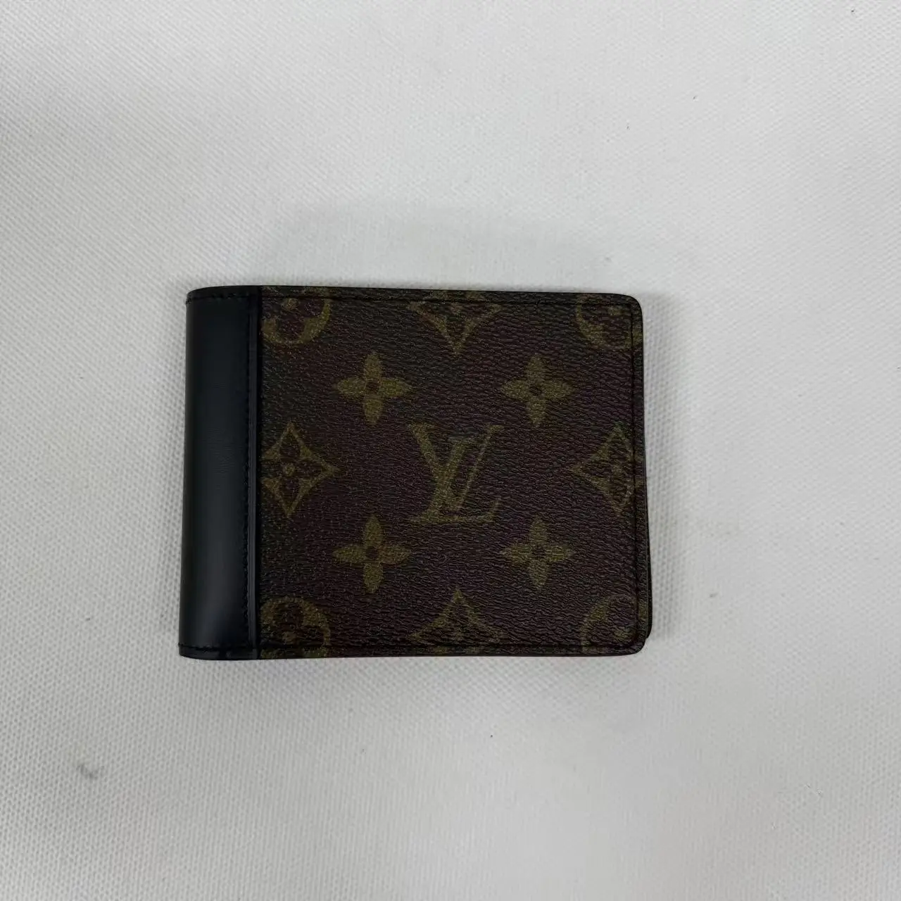 Pre-owned Louis Vuitton vcoated canvas Small Leather Goods Multiple Wallet (SENZA 1u)