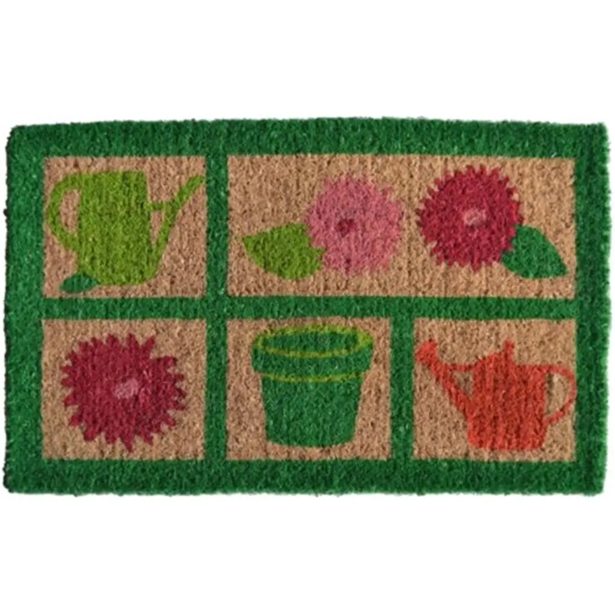 Imports Decor 332BCM Doormat, All Weather Waterproof Nonslip Doormat with Anti-Slip Base for Garden Use, All Weather Waterproof Nonslip Doormats, Anti-Slip Base Doormats