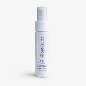 Life Detoxer Spray by Sprayology: This spray neutralizes daily environmental toxins, relieving respiratory difficulties, coughing, and sluggishness. Key actives include Carduus mar. Use 2 sprays sublingually 3 times daily.