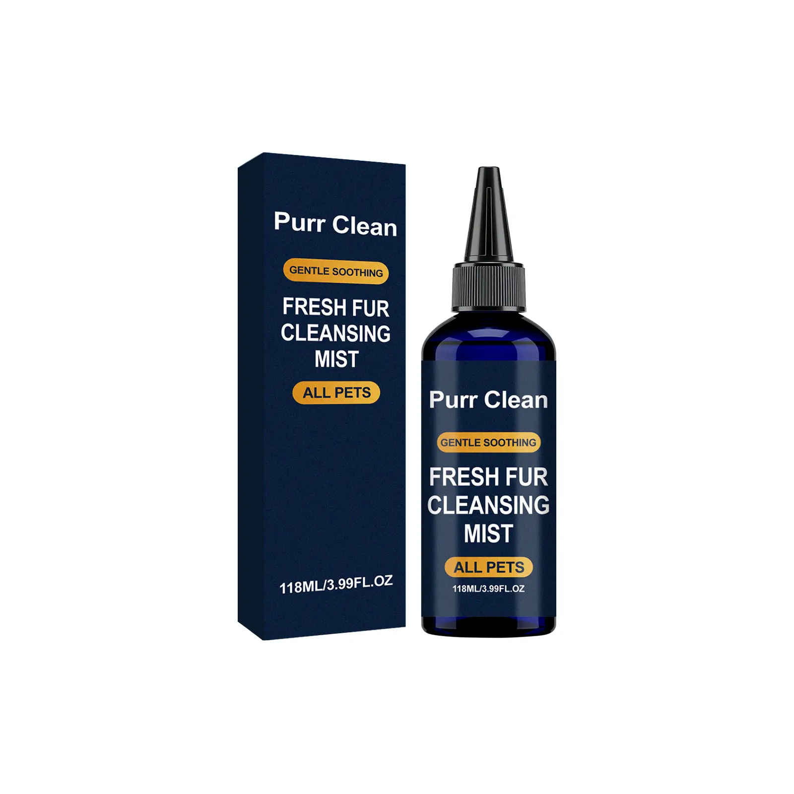 Gentle Conditioner Spray for Dogs and Cats - Softens Fur for Easier Brushing, Light Refreshing Formula, Prop 65 Safe Bottle