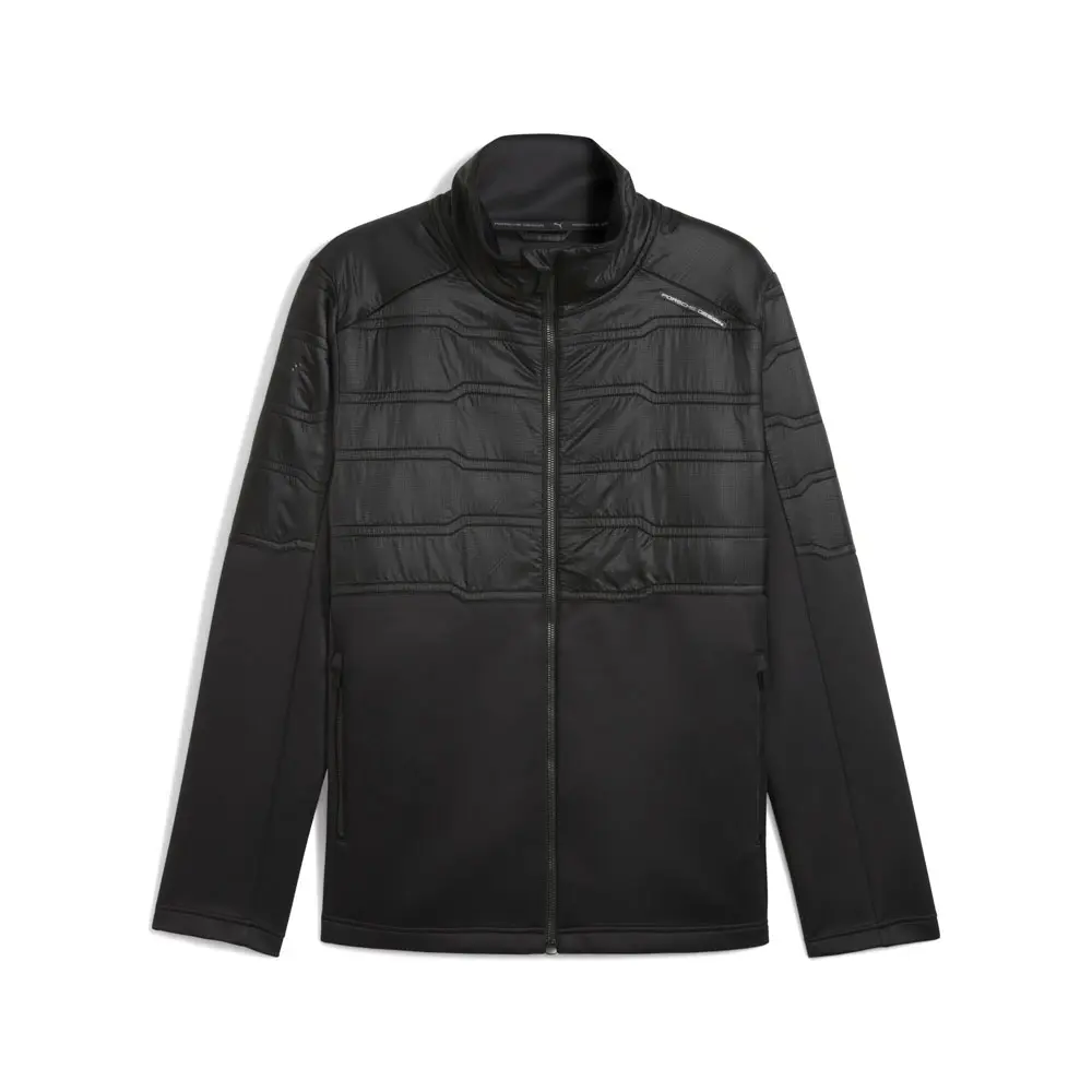 PUMA Mens Porsche Design Down Puffer Jacket Casual Outerwear Athletic - Black PUMA Mens Porsche Design Down Puffer Jacket Casual Outerwear Athletic - Black