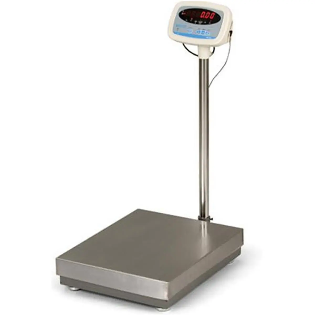 Brecknell Digital Stainless Steel Bench Scale, 600x0.1lb Capacity, 600 lb Max Weight, Digital Display, Standard Scale Unit for Industrial Use