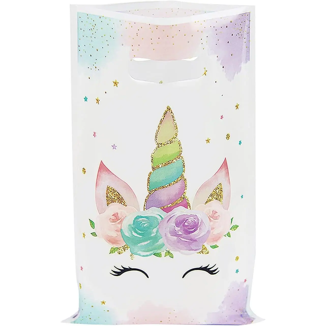 30 count Unicorns Goodie Bags Party Favor Bags with Handles for  Birthday