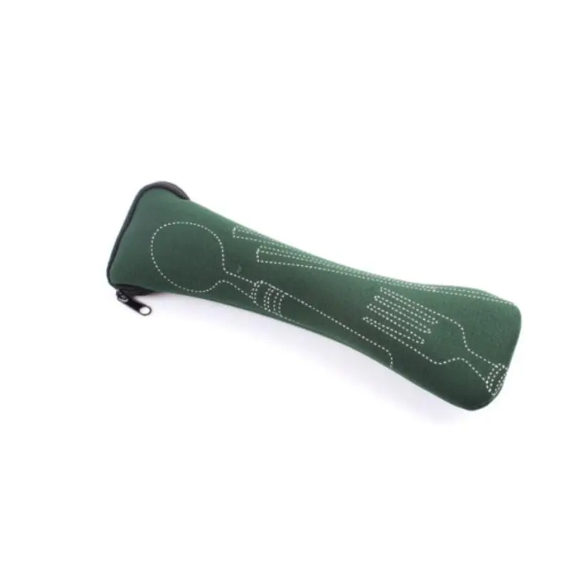 Portable Tableware Bag Cutlery Storage Bag Travel Packaging Storage Box Storage Carrying Bag Picnic Fork Spoon Knife Pouch Bag Portable Storage Bags (Without Tableware)