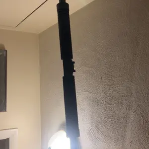 SUNNY 330LBS Pull Up Bar Adjustable 28"-38" No Drill Tools Installation Damage Free for Door Room Wall Twist Handlebar to Tighten Non-Slip Heavy-Duty Bar for Home Workouts Chest Strength Muscle Training Push Ups Body Fitness Gym Equipment Arm Trainer